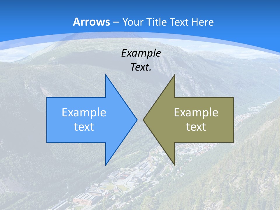 The Mountains PowerPoint Template
