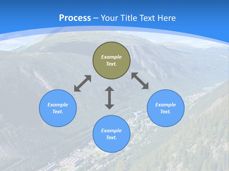 The Mountains PowerPoint Template