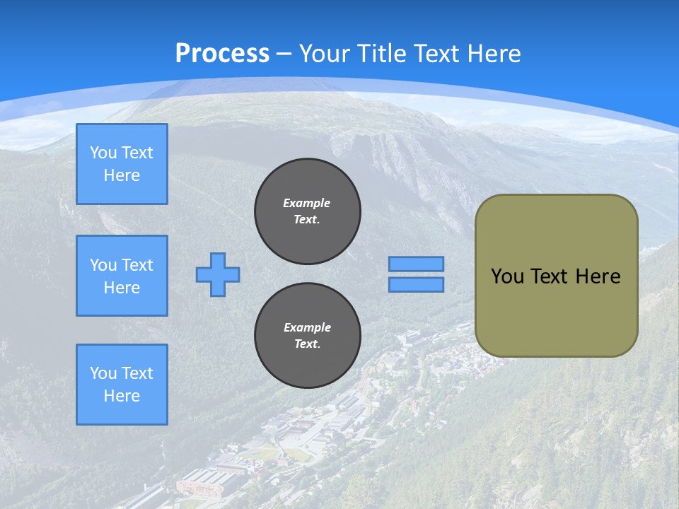 The Mountains PowerPoint Template
