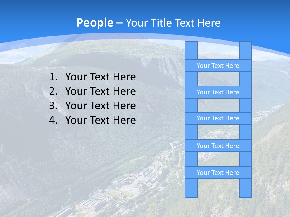 The Mountains PowerPoint Template