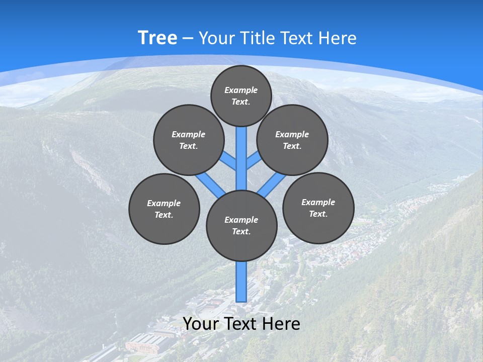 The Mountains PowerPoint Template