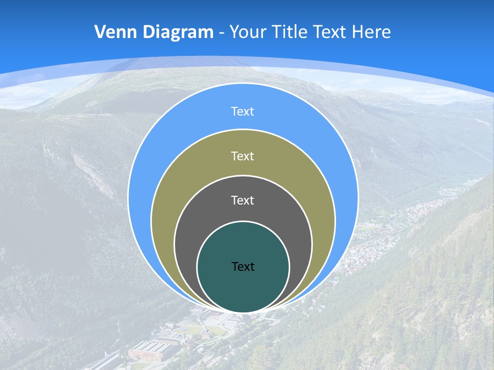 The Mountains PowerPoint Template