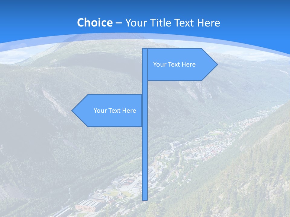 The Mountains PowerPoint Template