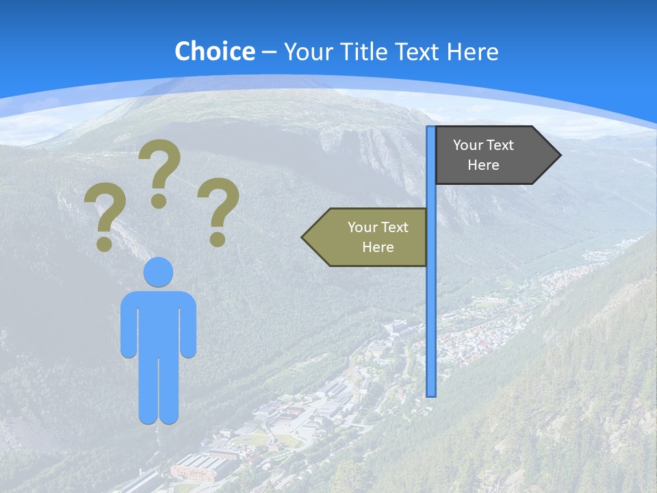 The Mountains PowerPoint Template