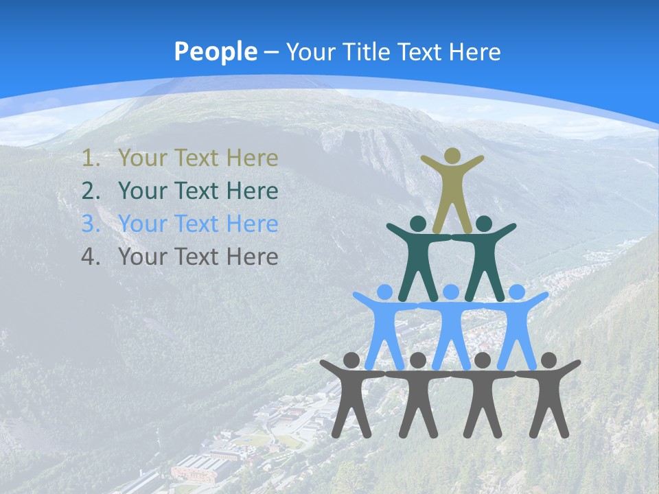 The Mountains PowerPoint Template