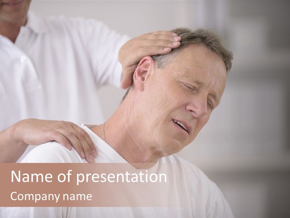 Head Massage PowerPoint Template