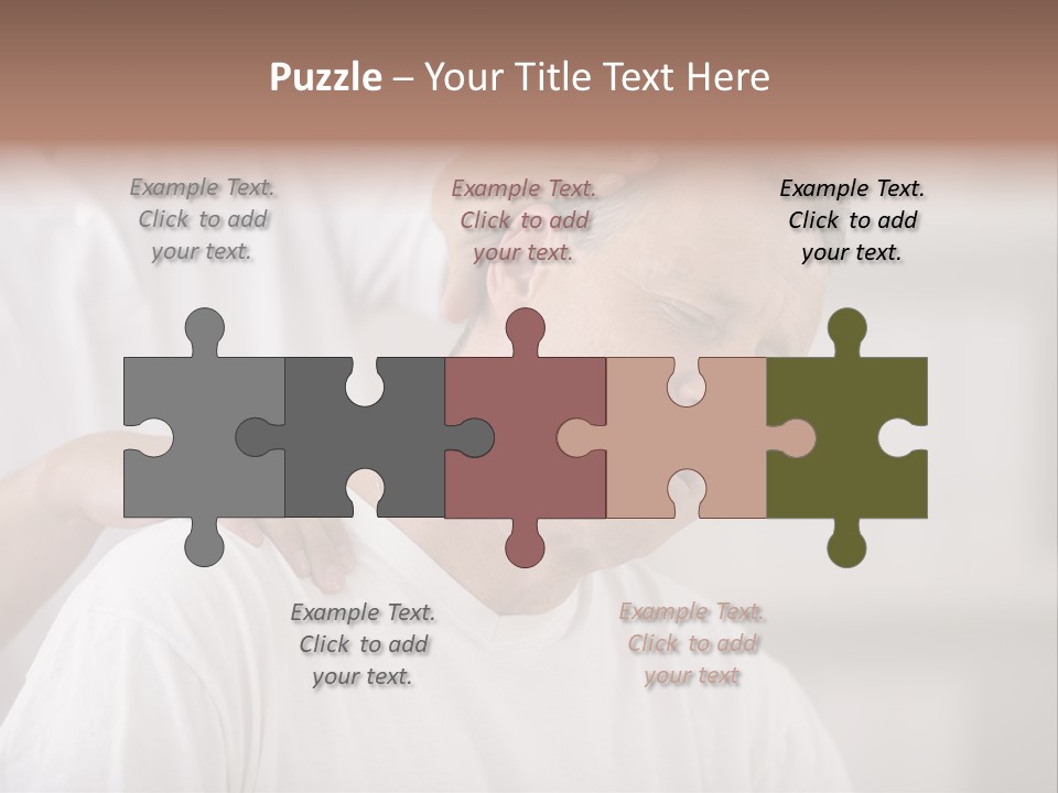 Head Massage PowerPoint Template