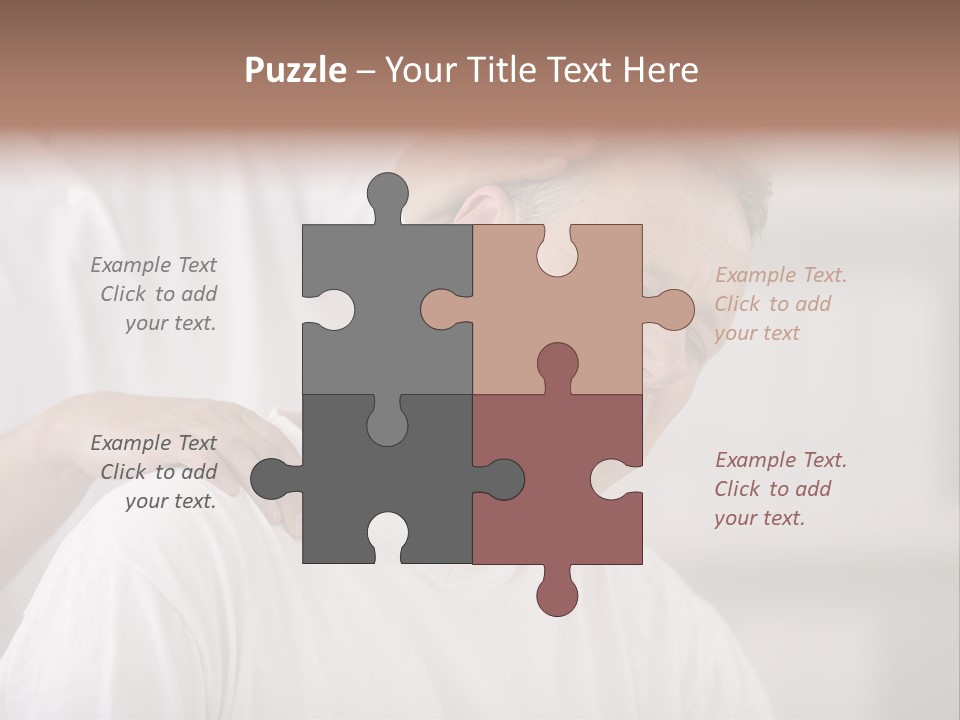 Head Massage PowerPoint Template