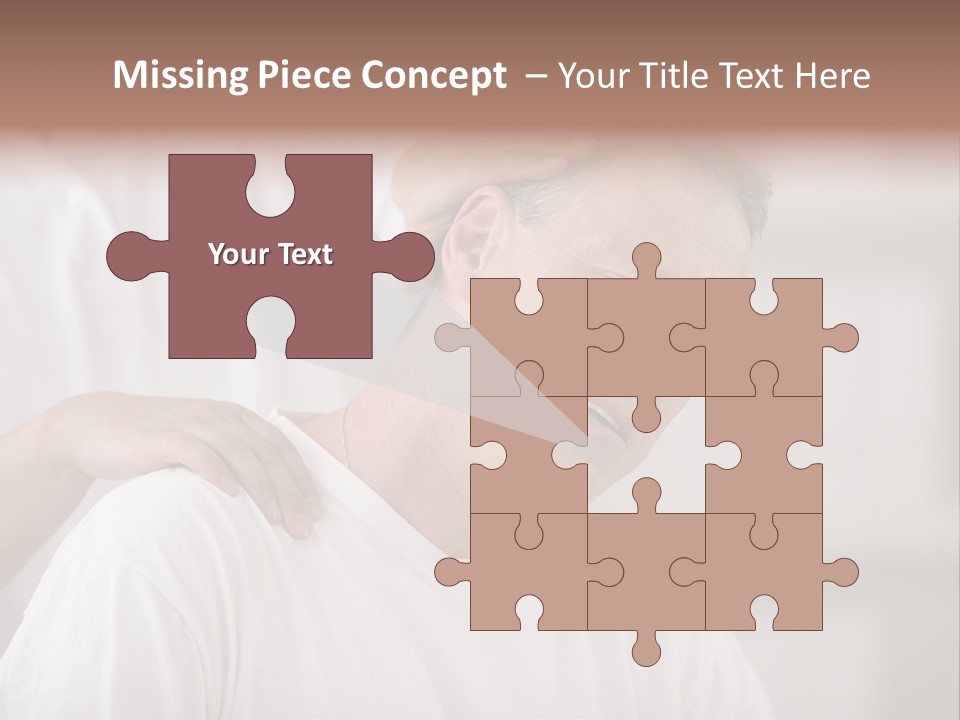 Head Massage PowerPoint Template