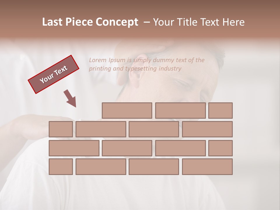 Head Massage PowerPoint Template