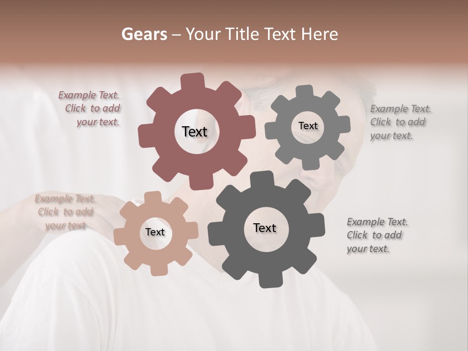 Head Massage PowerPoint Template