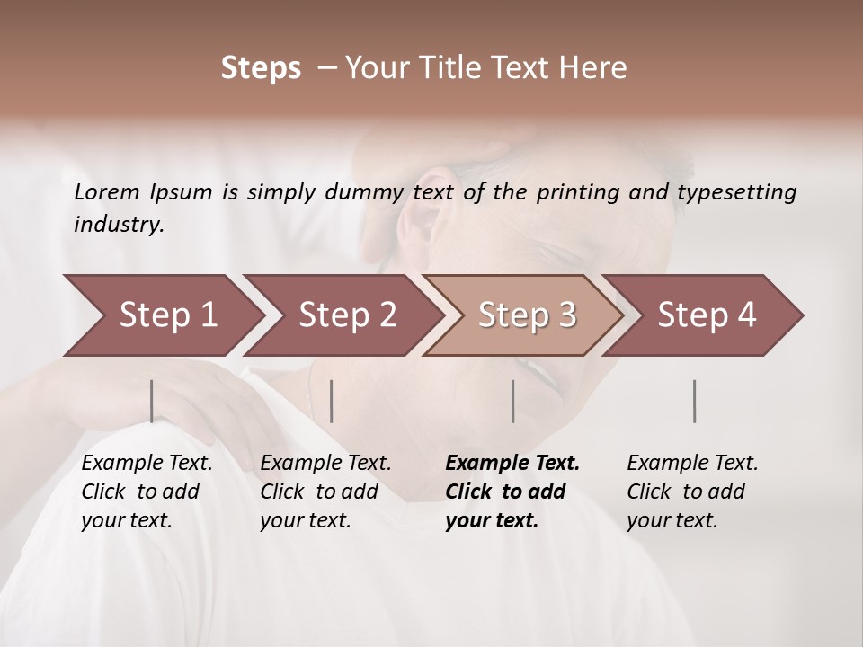 Head Massage PowerPoint Template