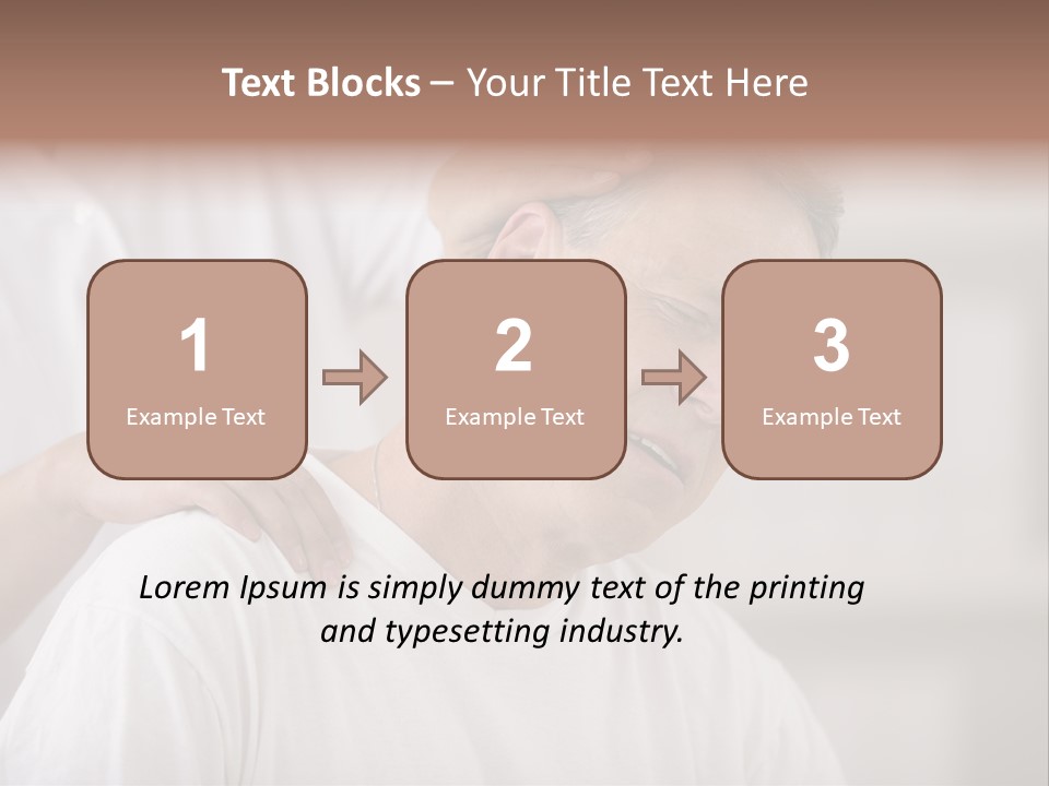 Head Massage PowerPoint Template