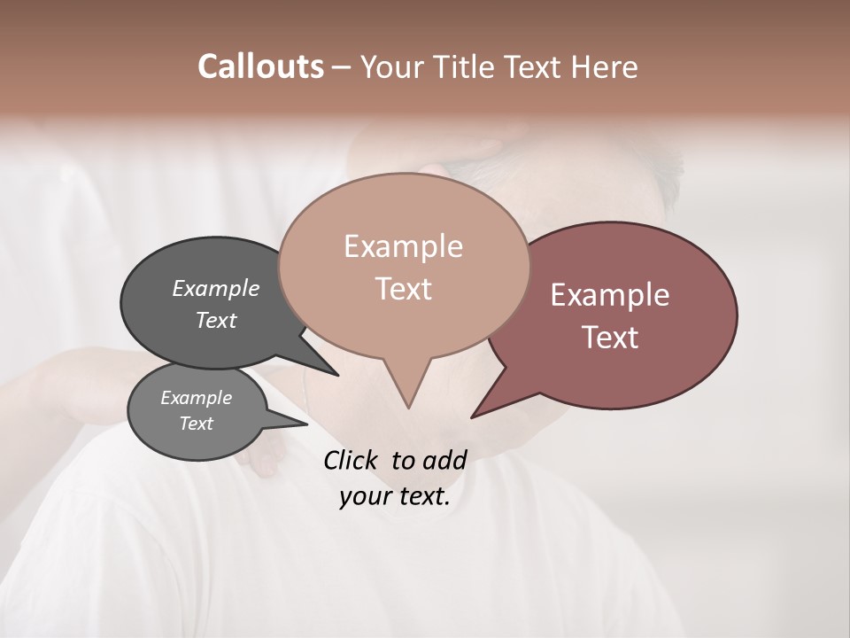 Head Massage PowerPoint Template