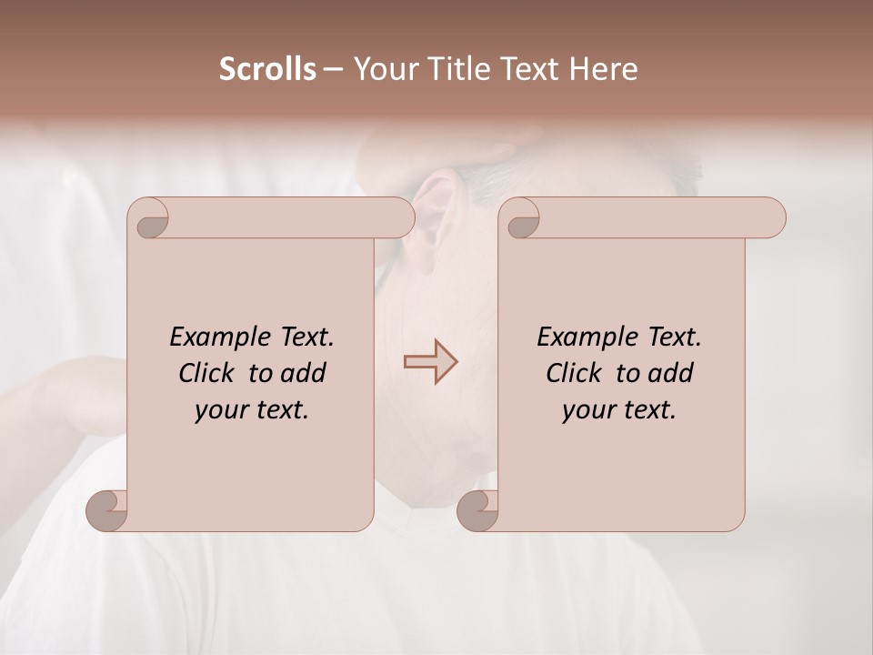 Head Massage PowerPoint Template