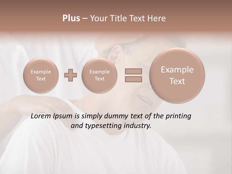 Head Massage PowerPoint Template