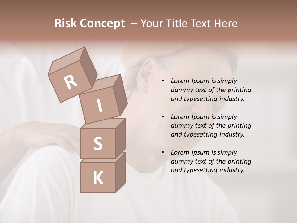 Head Massage PowerPoint Template