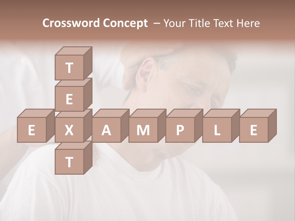 Head Massage PowerPoint Template
