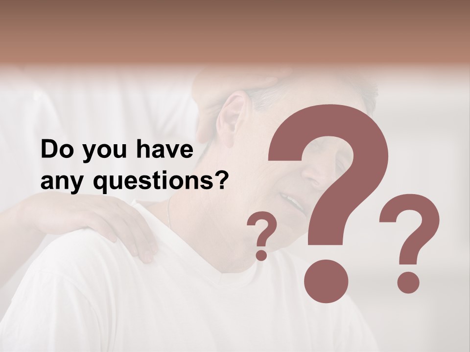 Head Massage PowerPoint Template