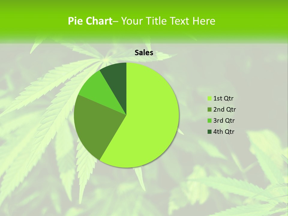 Hemp Leaf PowerPoint Template