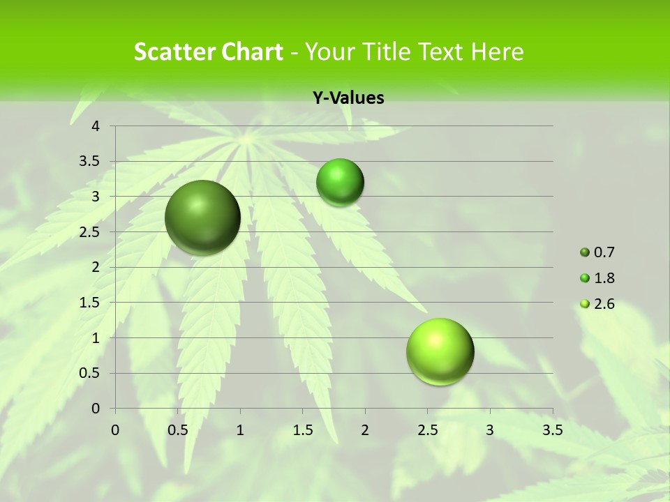 Hemp Leaf PowerPoint Template
