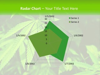 Hemp Leaf PowerPoint Template