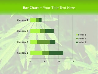 Hemp Leaf PowerPoint Template