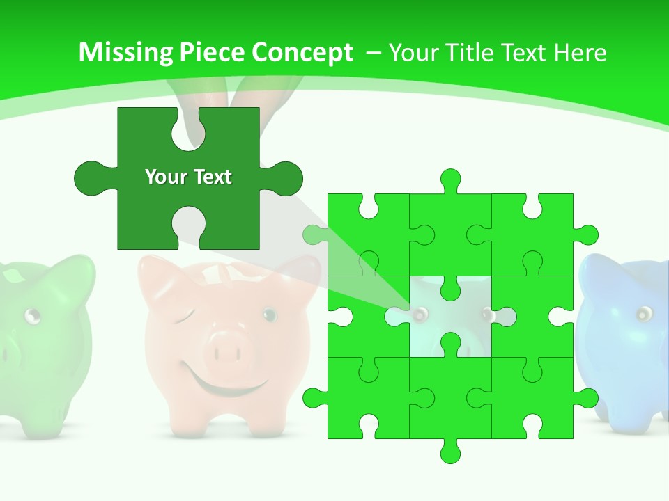 Piggy Bank PowerPoint Template