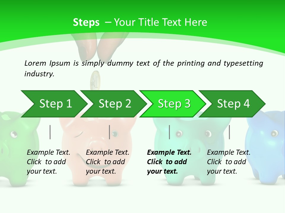 Piggy Bank PowerPoint Template