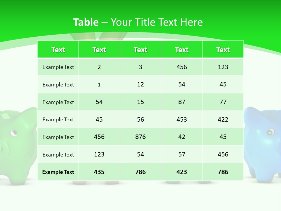 Piggy Bank PowerPoint Template