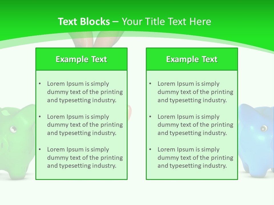 Piggy Bank PowerPoint Template