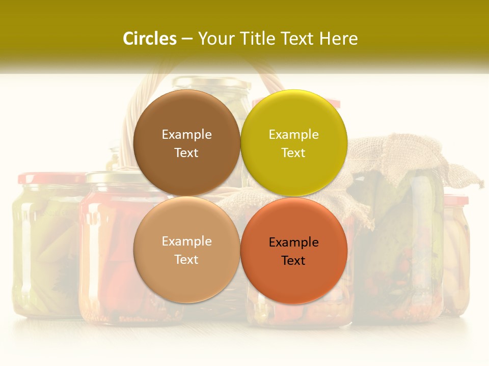 Preservation For The Winter PowerPoint Template