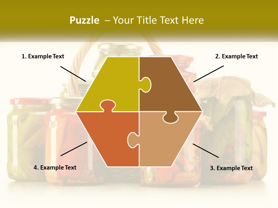 Preservation For The Winter PowerPoint Template