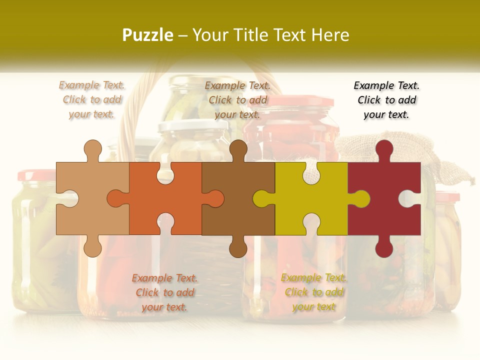 Preservation For The Winter PowerPoint Template