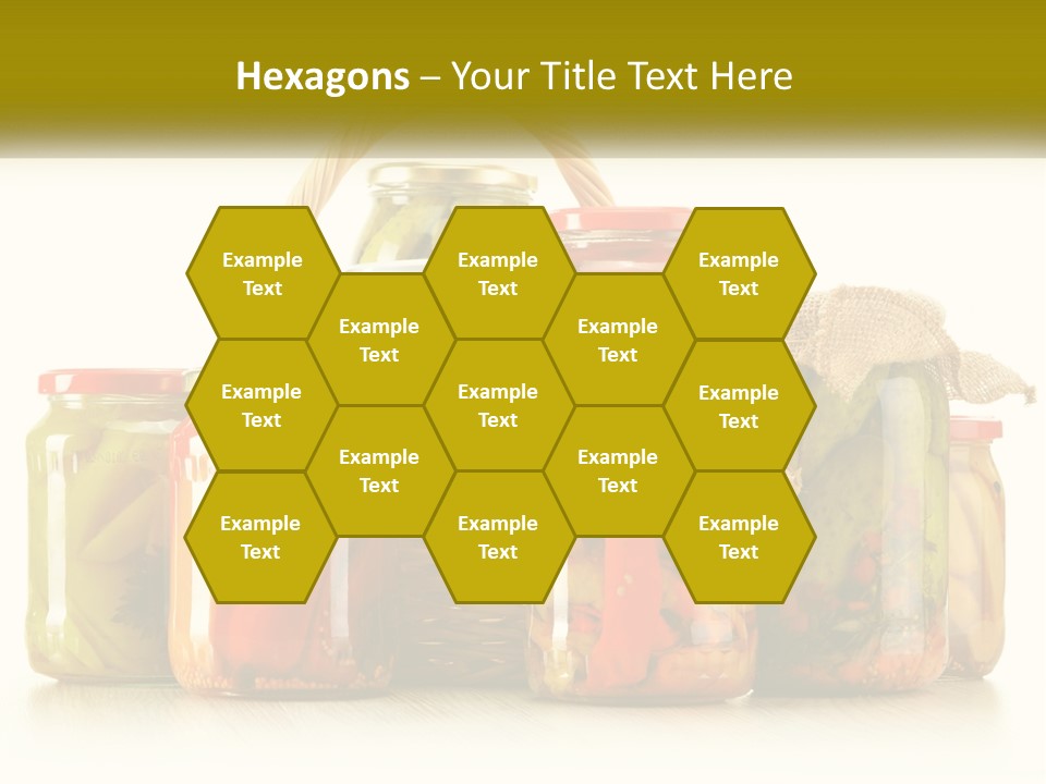 Preservation For The Winter PowerPoint Template