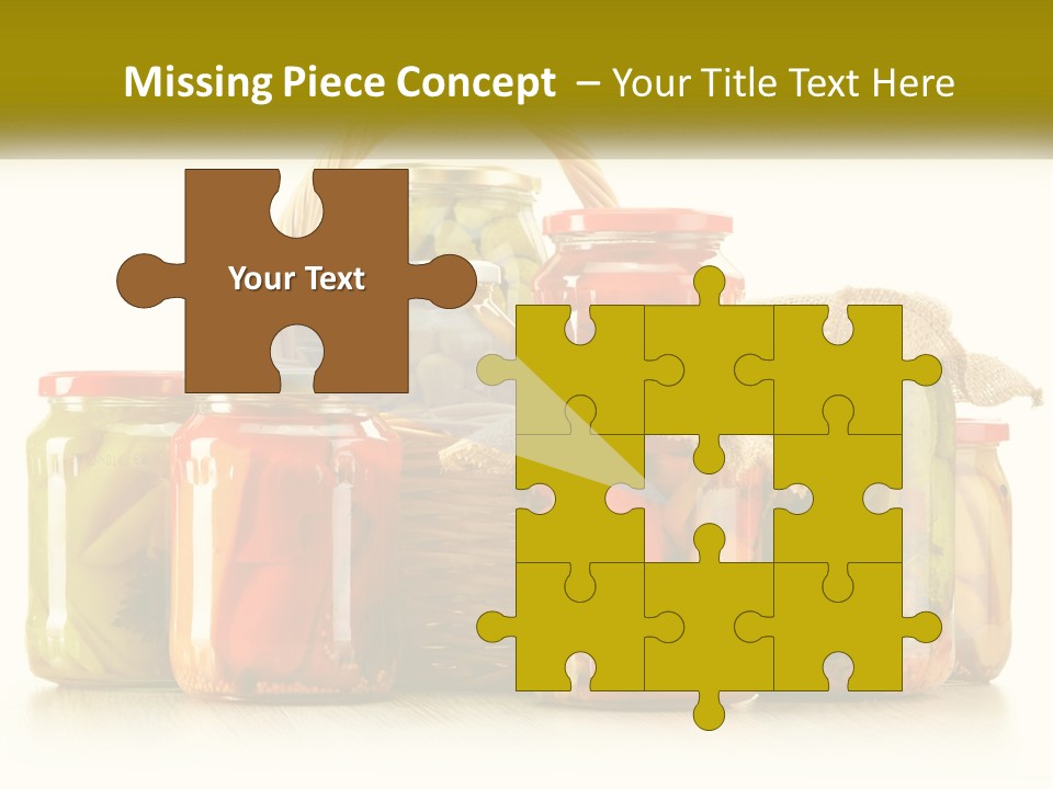 Preservation For The Winter PowerPoint Template