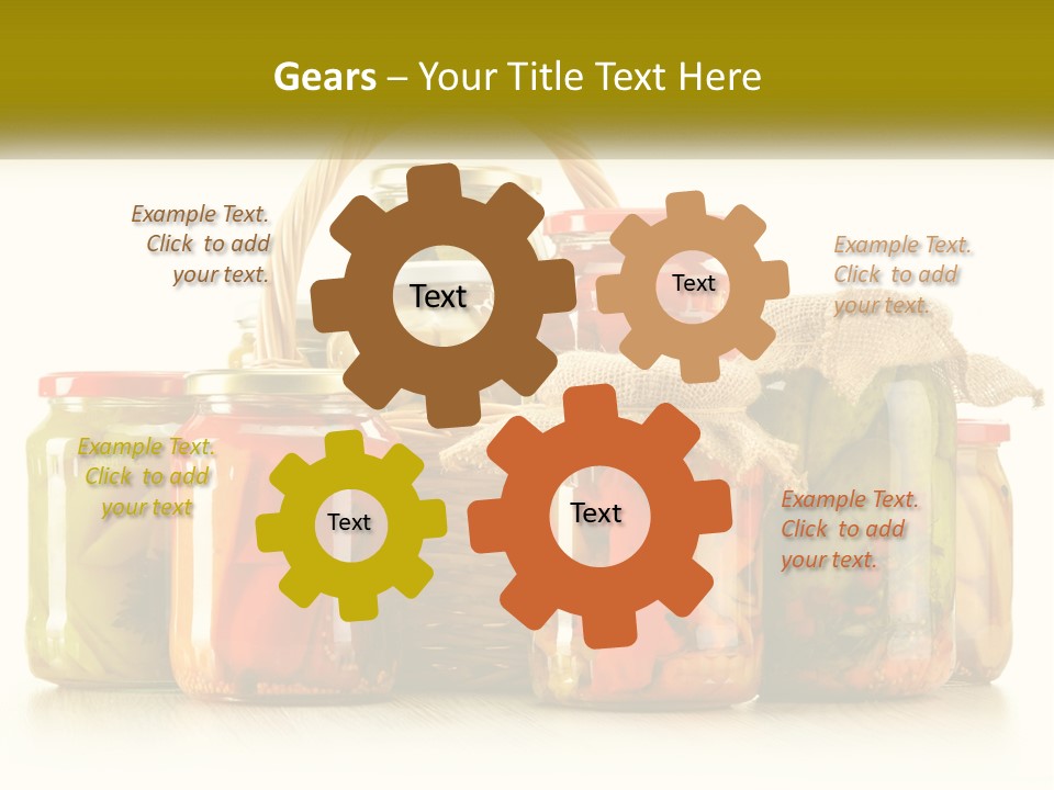 Preservation For The Winter PowerPoint Template