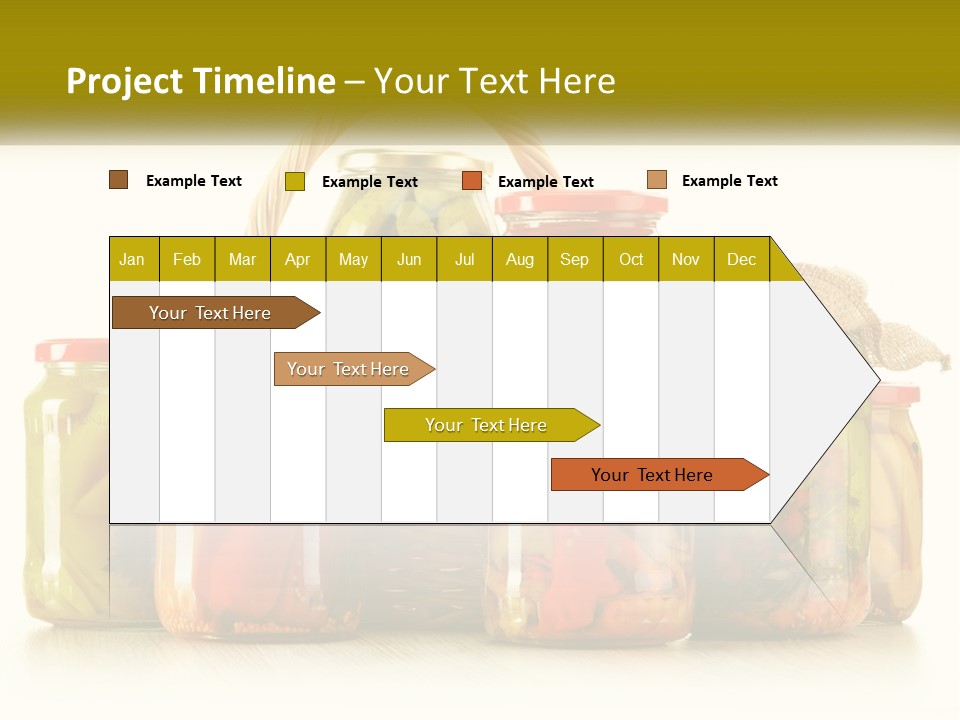 Preservation For The Winter PowerPoint Template