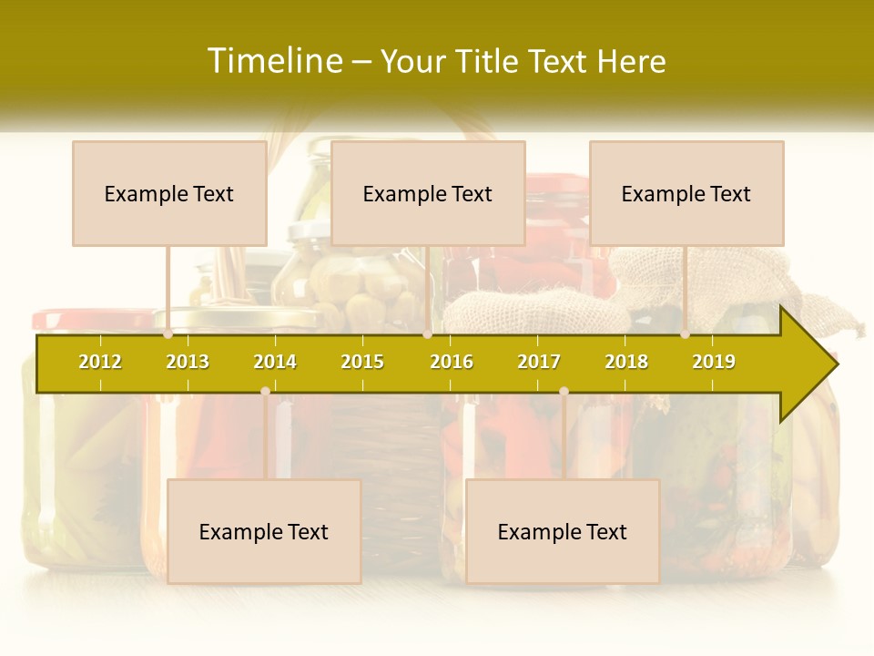 Preservation For The Winter PowerPoint Template