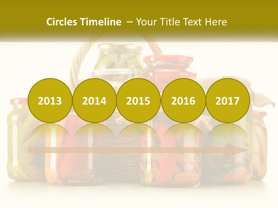 Preservation For The Winter PowerPoint Template