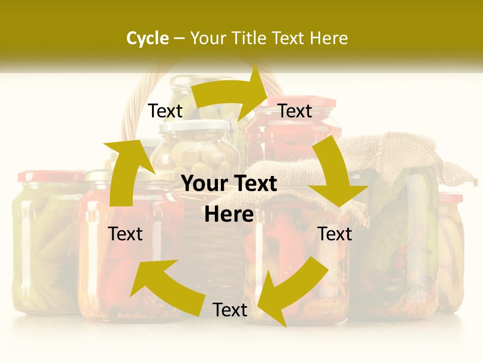 Preservation For The Winter PowerPoint Template
