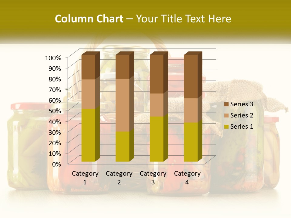 Preservation For The Winter PowerPoint Template