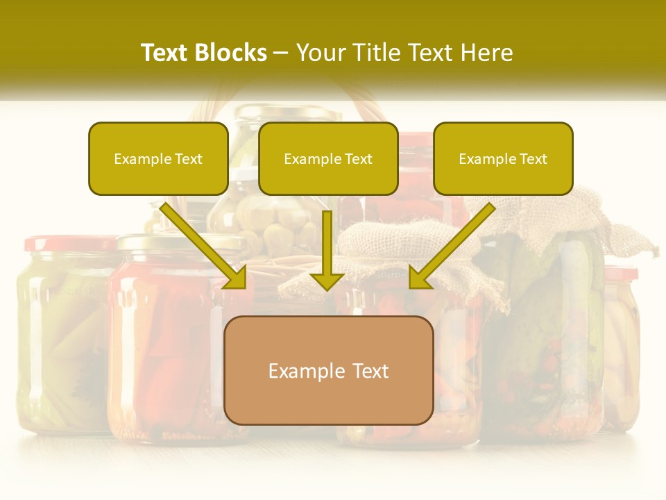 Preservation For The Winter PowerPoint Template