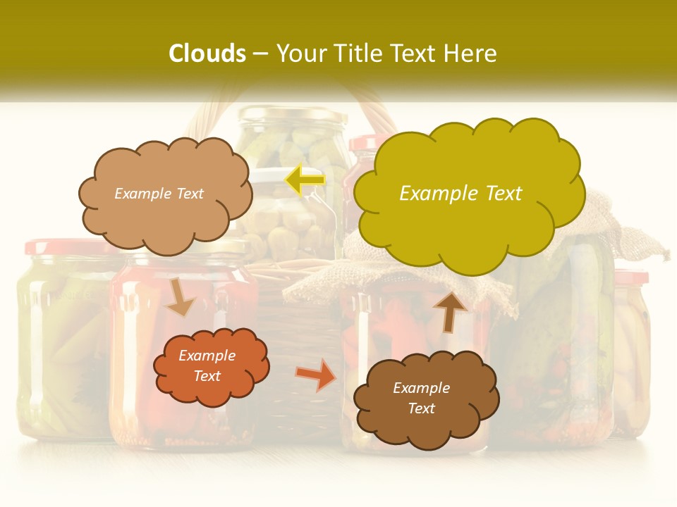 Preservation For The Winter PowerPoint Template