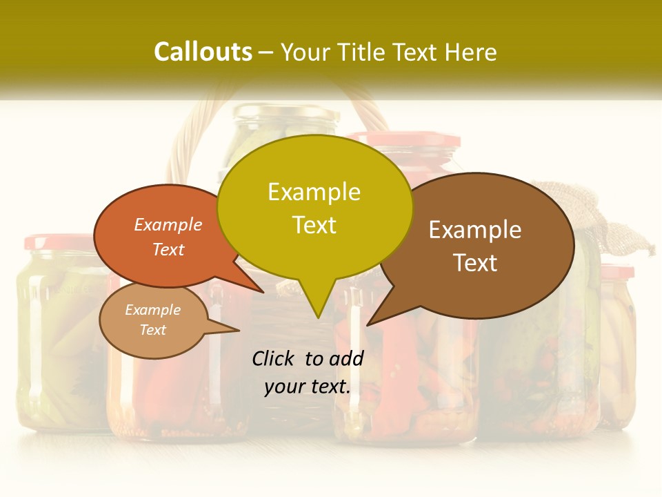 Preservation For The Winter PowerPoint Template