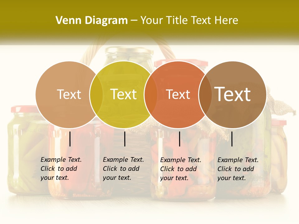 Preservation For The Winter PowerPoint Template