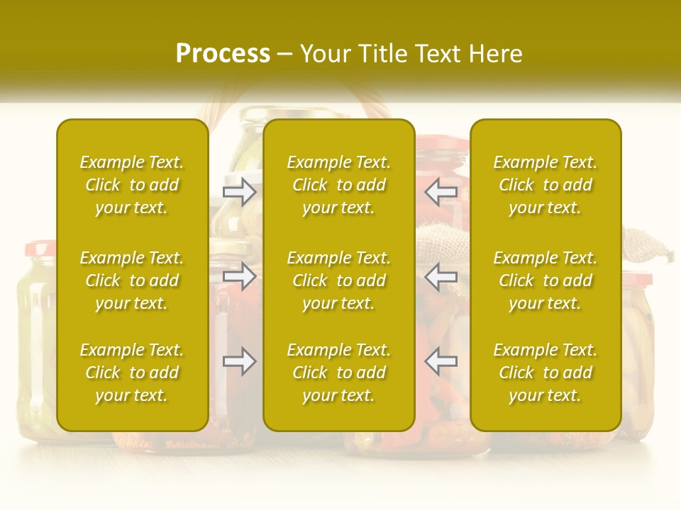 Preservation For The Winter PowerPoint Template