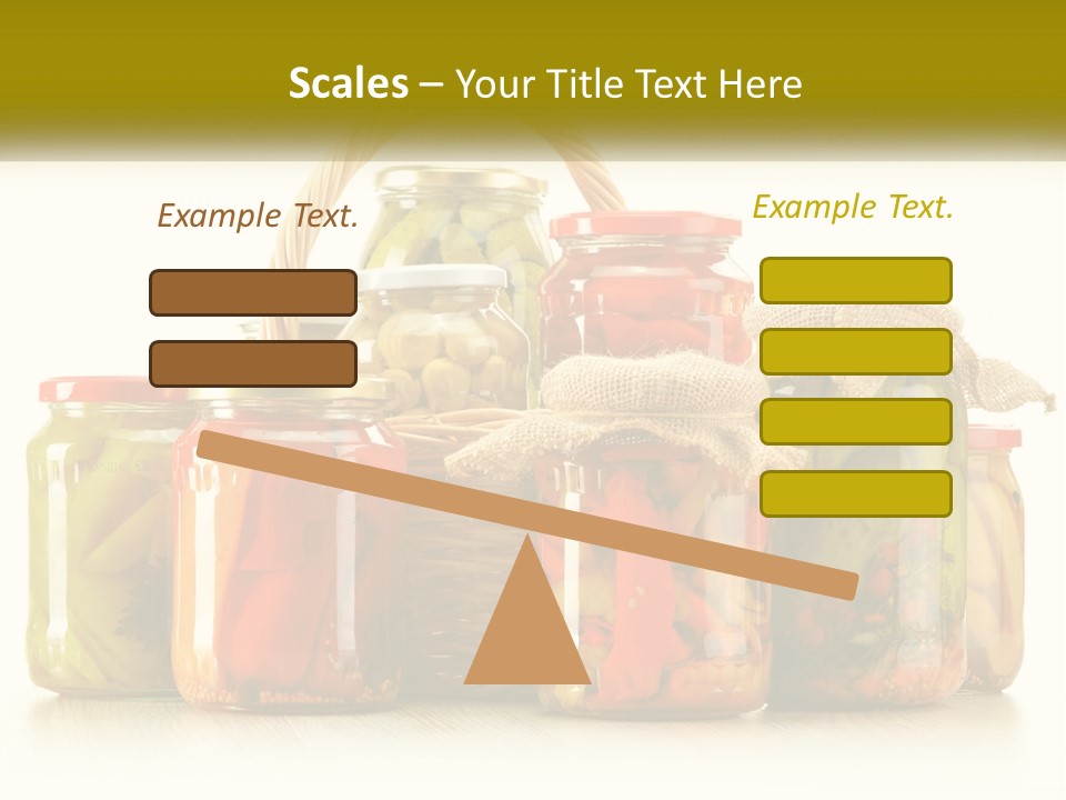 Preservation For The Winter PowerPoint Template