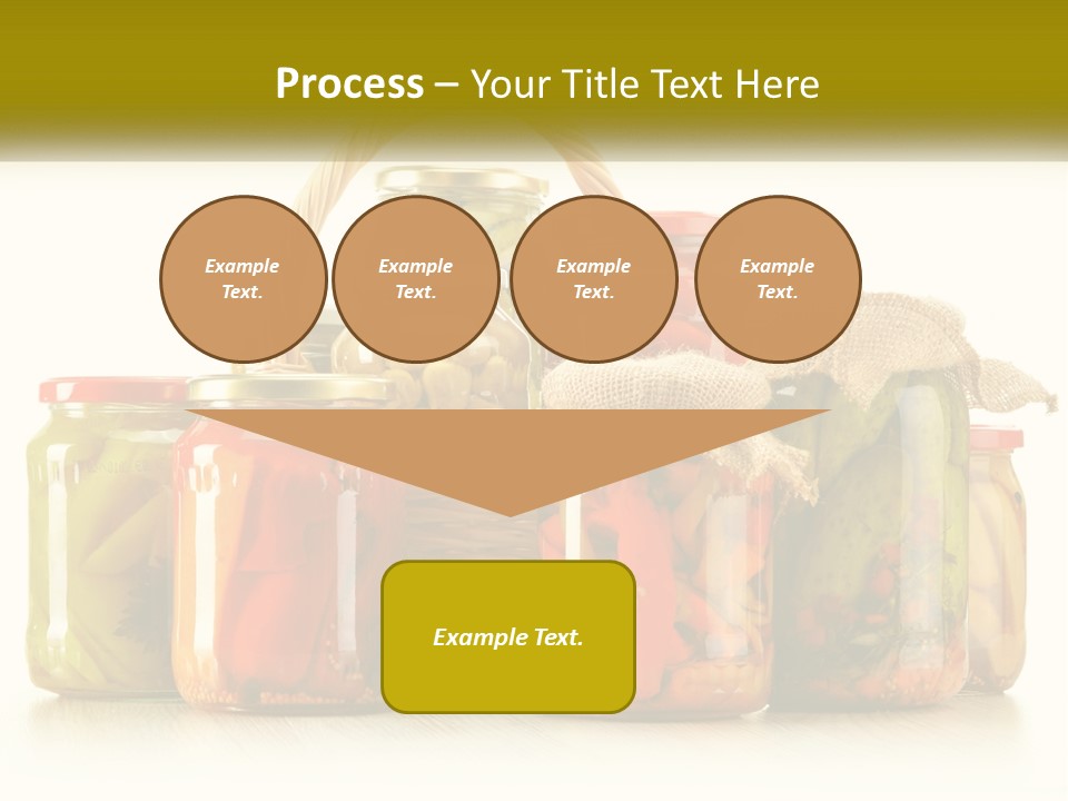 Preservation For The Winter PowerPoint Template