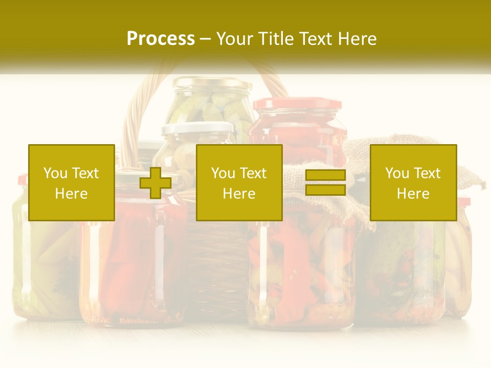 Preservation For The Winter PowerPoint Template